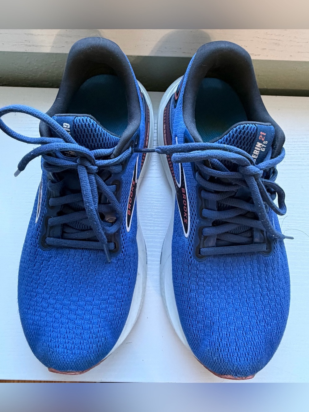 Brooks Glycerin GTS 21 Women’s Running Shoes Size 8 Wide Blue DNA Loft Support - Picture 2 of 16